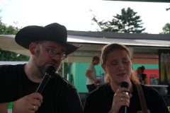 Carl de Wey und Ramona im Duett