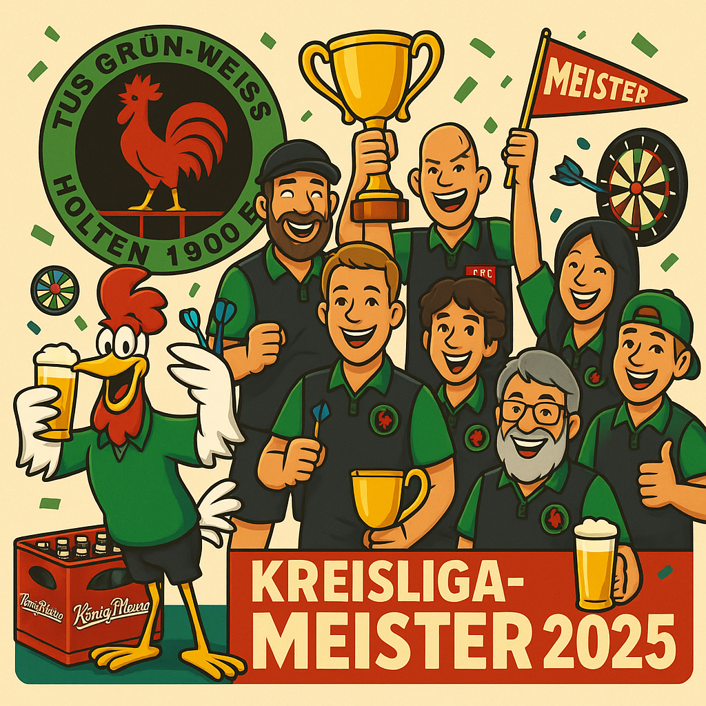Die Holtener Hähne holen ersten Meistertitel nach Oberhausen und feiern den Aufstieg