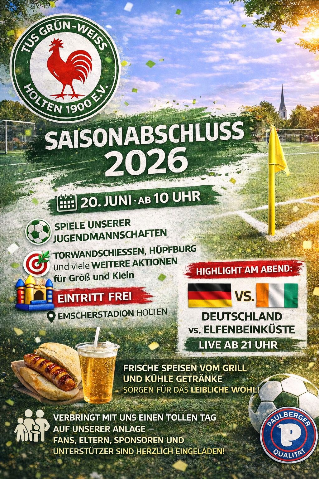 💚🤍 Saisonabschluss der Fußballabteilung 2026 🤍💚